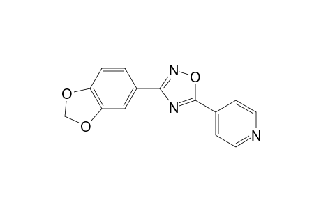 Pyridine, 4-[3-(1,3-benzodioxol-5-yl)-1,2,4-oxadiazol-5-yl]-