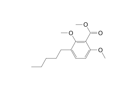 Methyl 2,6-dimethoxy-5-pentylbenzoate