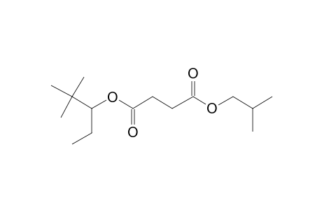 Succinic acid, 2,2-dimethylpent-3-yl isobutyl ester