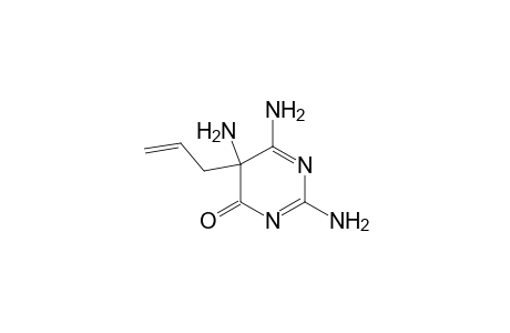 5-Allyl-4,5-dihydro-2,5,6-triaminopyrimidin-4-one