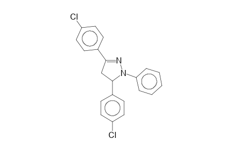 3,5-Bis(4-chlorophenyl)-1-phenyl-4,5-dihydro-1H-pyrazole