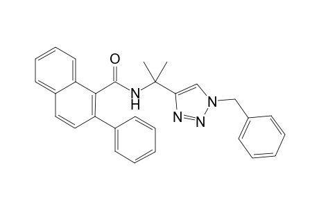 N-(2-(1-Benzyl-1H-1,2,3-triazol-4-yl)propan-2-yl)-2-phenyl-1-naphthamide