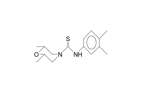 cis-2,6-Dimethyl-4-morpholinethiocarboxy-3',4'-xylidide