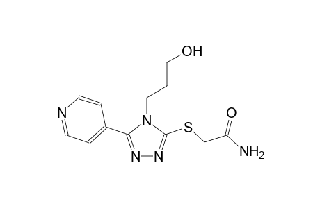 acetamide, 2-[[4-(3-hydroxypropyl)-5-(4-pyridinyl)-4H-1,2,4-triazol-3-yl]thio]-