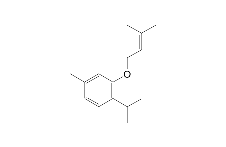 1-Isopropyl-4-methyl-2-(3-methylbut-2-enoxy)benzene