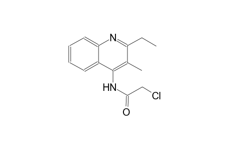 2-chloro-N-(2-ethyl-3-methyl-4-quinolinyl)acetamide
