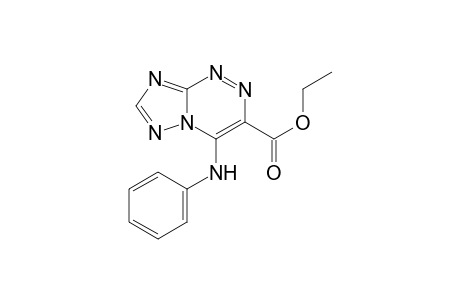 Ethyl 4-(N-phenylamino)-1,2,4-triazolo[5,1-c][1,2,4]triazine-3-carboxylate