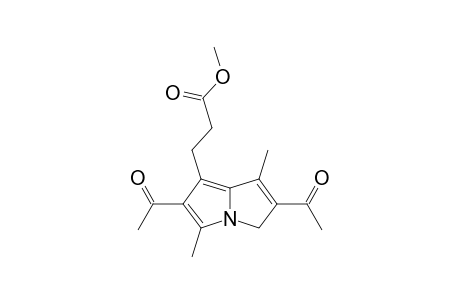 2,6-DIACETYL-1,5-DIMETHYL-7-(2-CARBOXYETHYL)-3H-PYRROLIZINE-METHYLESTER;METHYLESTER-ALA-DERIVATIVE