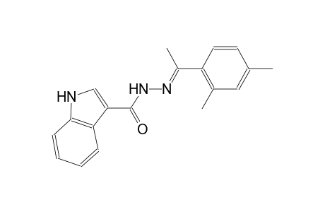 N'-[(E)-1-(2,4-dimethylphenyl)ethylidene]-1H-indole-3-carbohydrazide