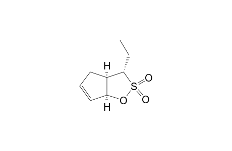 (3S,3aR,6aS)-3-ethyl-3,3a,4,6a-tetrahydrocyclopenta[d]oxathiole 2,2-dioxide