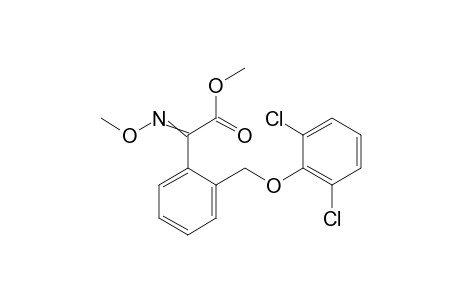 Benzeneacetic acid, 2-[(2,6-dichlorophenoxy)methyl]-alpha-(methoxyimino)-, methyl ester