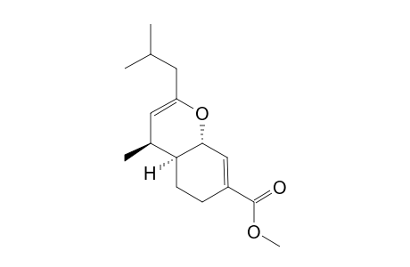 EPI-JUVABIENOL-ETHER;METHYL-2-ISOBUTYL-(4R)-METHYL-(4A-S),5,6,(8A-S)-TETRAHYDRO-4H-1-BENZOPYRAN-7-CARBOXYLATE