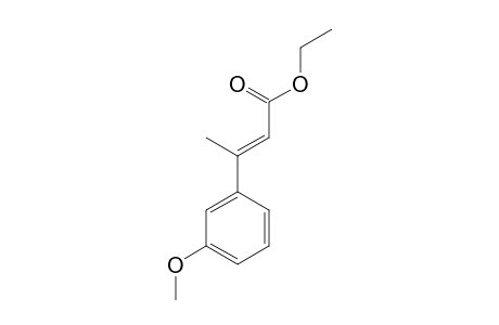 (E)-3-(3-METHOXYPHENYL)-2-BUTENOIC-ACID-ETHYLESTER