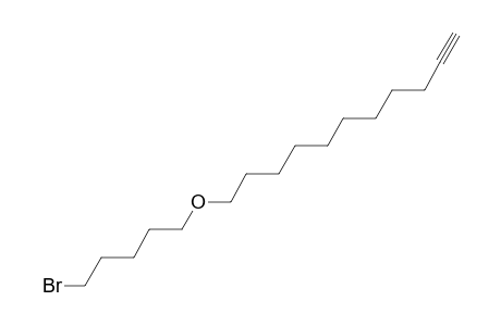 11-[(5-Bromopentyl)oxy]undec-1-yne