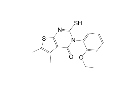 3-(2-ethoxyphenyl)-5,6-dimethyl-2-sulfanylthieno[2,3-d]pyrimidin-4(3H)-one