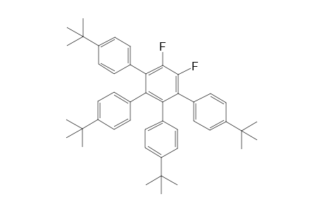 1,2-Difluoro-3,4,5,6-tetrakis(4-tert-butylphenyl)benzene