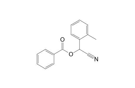 2-(Benzoyloxy)-2-(2-methylphenyl)acetonitrile