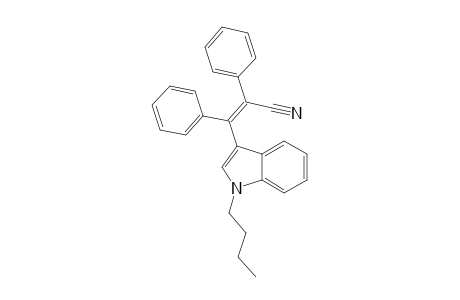 (z)-3-(1-Butyl-3-indolyl)-2,3-diphenyl-2-propenenitrile
