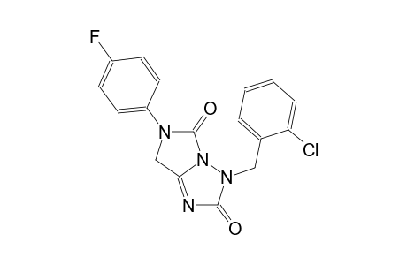 3H-imidazo[1,5-b][1,2,4]triazole-2,5-dione, 3-[(2-chlorophenyl)methyl]-6-(4-fluorophenyl)-6,7-dihydro-
