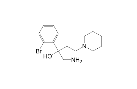 Benzenemethanol, .alpha.-(aminomethyl)-2-bromo-.alpha.-[2-(1-piperidinyl)ethyl]-