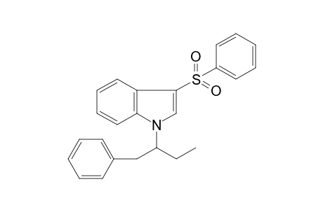 1-[1-(Phenylmethyl)propyl]-3-(phenylsulfonyl)-1H-indole
