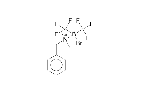 Bromobis(trifluoromethyl)borane, benzyldimethylamine-(N-B)
