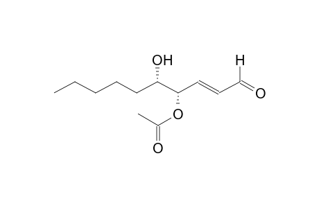 4(R)-ACETOXY-5(R)-HYDROXY-2(E)-DECEN-1-AL