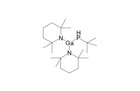 (t-Butylphosphanyl)-bis(2,2,6,6-tetramethylpiperidino)gallane