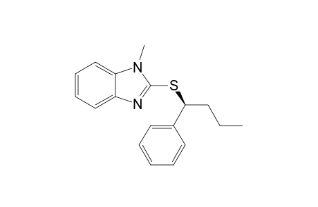 (S)-2-[(1-Phenylbutyl)thio]-1-methylbenzimidazole