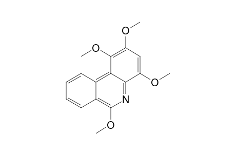 1,2,4,6-Tetramethoxyphenanthridine