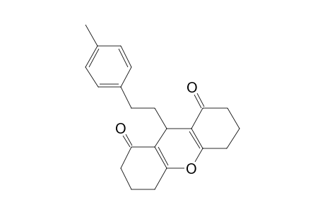 9-[2-(4-Methylphenyl)ethyl]-3,4,5,6,7,9-hexahydro-1H-xanthene-1,8(2H)-dione