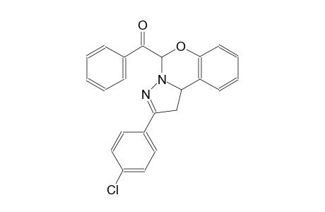 methanone, [2-(4-chlorophenyl)-1,10b-dihydropyrazolo[1,5-c][1,3]benzoxazin-5-yl]phenyl-