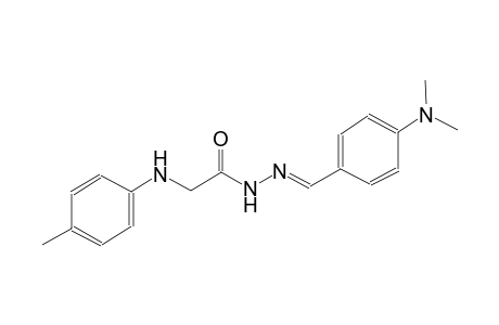 N'-{(E)-[4-(dimethylamino)phenyl]methylidene}-2-(4-toluidino)acetohydrazide