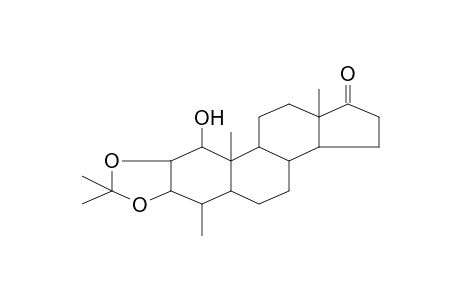 10-Hydroxy-6,8,8,10a,12a-pentamethylhexadecahydro-1H-cyclopenta[7,8]phenanthro[2,3-d][1,3]dioxol-1-one