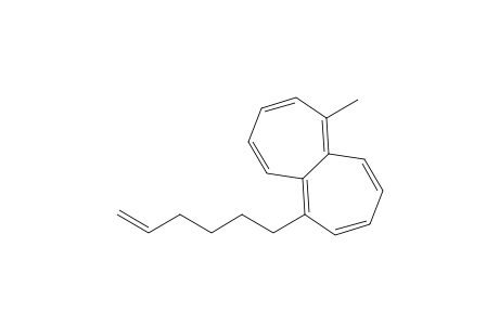 1-Hex-5-enyl-6-methyl-heptalene