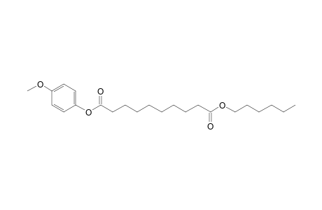 Sebacic acid, hexyl 4-methoxyphenyl ester