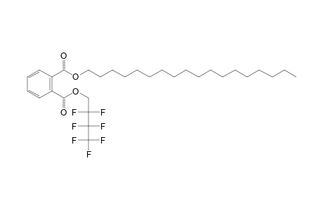 Phthalic acid, 2,2,3,3,4,4,4-heptafluorobutyl octadecyl ester