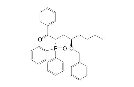 (2S,4R)-2-diphenylphosphoryl-1-phenyl-4-phenylmethoxy-1-octanone