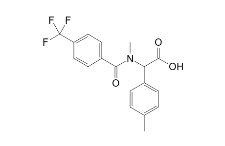 N-(p-Trifluoromethylbenzoyl)-N-methyl-C-p-tolylglycine
