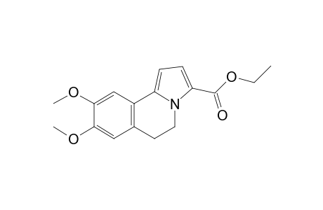 Ethyl 5,6-dihydro-8,9-dimethoxypyrrolo[2,1-a]isoquinoline-3-carboxylate