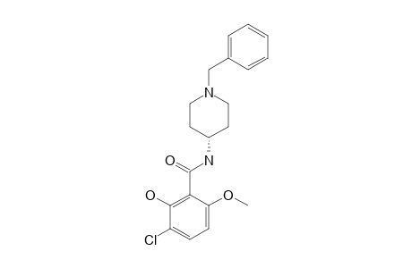 N-[1-(benzyl)-4-piperidyl]-3-chloro-2-hydroxy-6-methoxy-benzamide