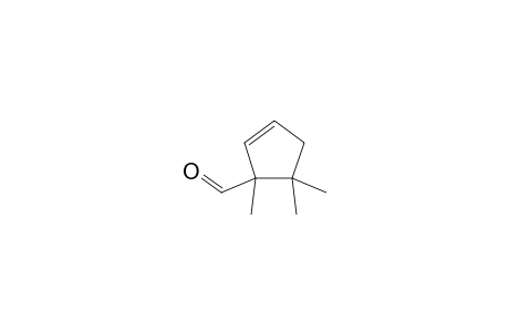 1,5,5-Trimethylcyclopent-2-ene-1-carbaldehyde
