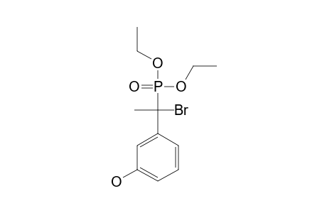 DIETHYL-1-BROMO-1-(3-HYDROXY-PHENYL)-ETHYL-PHOSPHONATE
