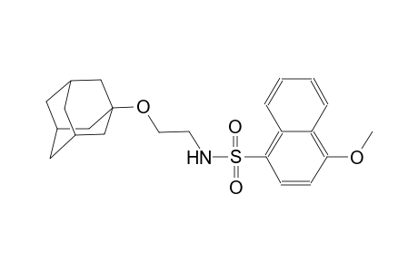 N-[2-(1-adamantyloxy)ethyl]-4-methoxy-1-naphthalenesulfonamide