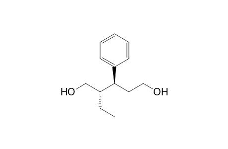 (2S,3S)-2-ethyl-3-phenyl-pentane-1,5-diol