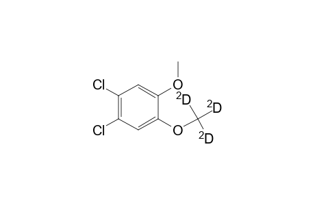 Benzene, 1,2-dichloro-4-methoxy-5-(methoxy-D3)-