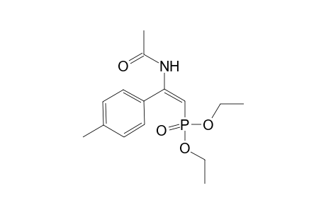 (E)-Diethyl 2-acetamido-2-p-tolylvinylphosphonate