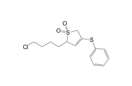 2-(4-Chlorobutyl)-4-(phenylthio)-3-sulfolene