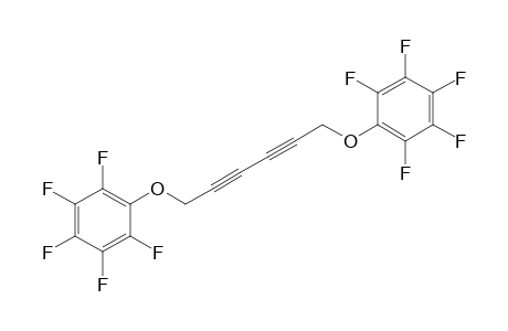 1,2,3,4,5-pentafluoro-6-[6-(2,3,4,5,6-pentafluorophenoxy)hexa-2,4-diynoxy]benzene