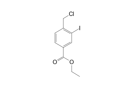 4-Chloromethyl-3-iodobenzoic acid ethyl ester